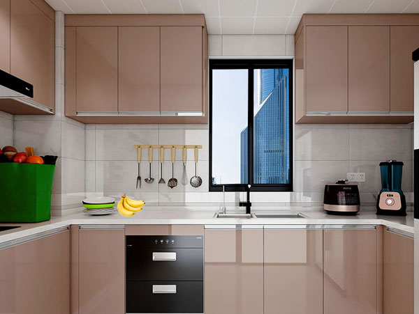 不锈钢氟碳漆板应用在厨房内