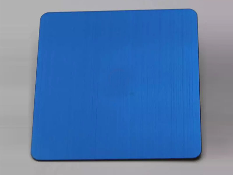 宝石蓝喷砂板