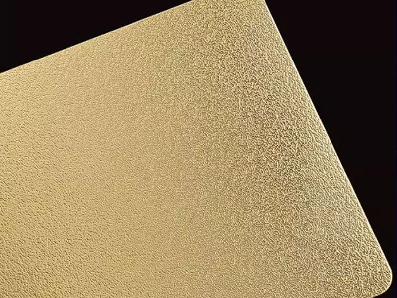 钛金不锈钢砂板