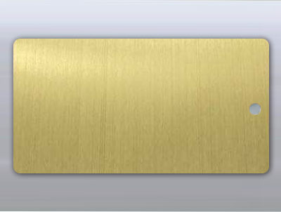 香槟金不锈钢氟碳漆板
