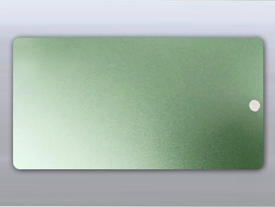 草绿色不锈钢氟碳漆板