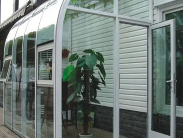 不锈钢砂板应用在阳光房